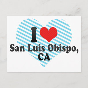 I Love San Luis Obispo,+CA Postcard