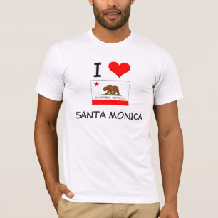 I Love SANTA MONICA California T-Shirt