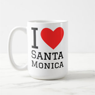 I love Santa monica Coffee Mug
