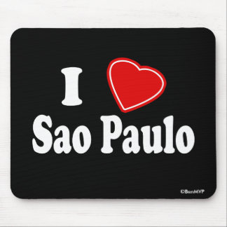 I Love Sao Paulo Mouse Pad