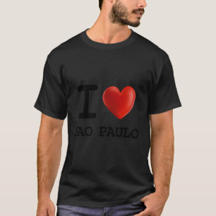 I Love Sao Paulo Tourist He T-Shirt