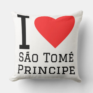 I love sao tomé and principe cushion