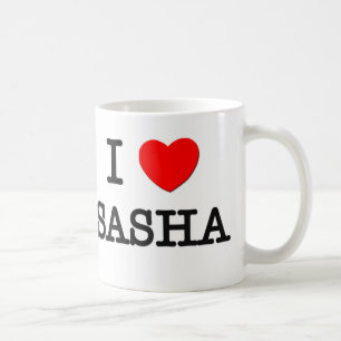 I Love Sasha Coffee Mug
