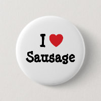 I love Sausage heart T-Shirt