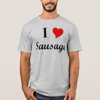 I Love Sausage T-Shirt