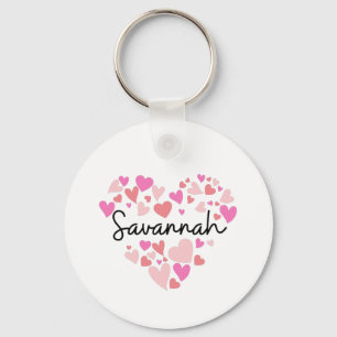 I love Savannah Key Ring
