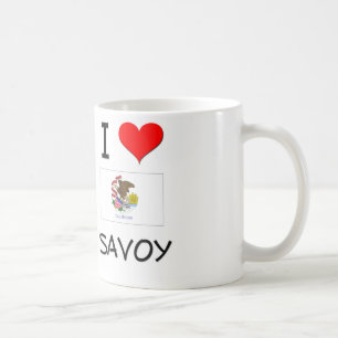 I Love SAVOY Illinois Coffee Mug