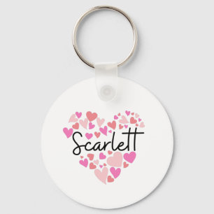 I love Scarlett Key Ring