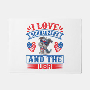 I love Schnauzers and the USA Doormat