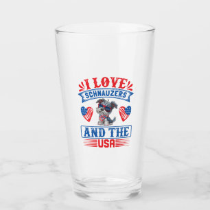 I love Schnauzers and the USA Glass