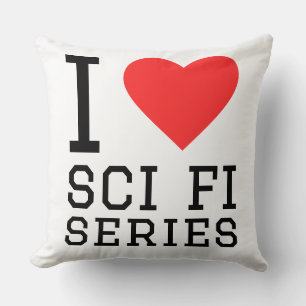 I love sci fi series cushion