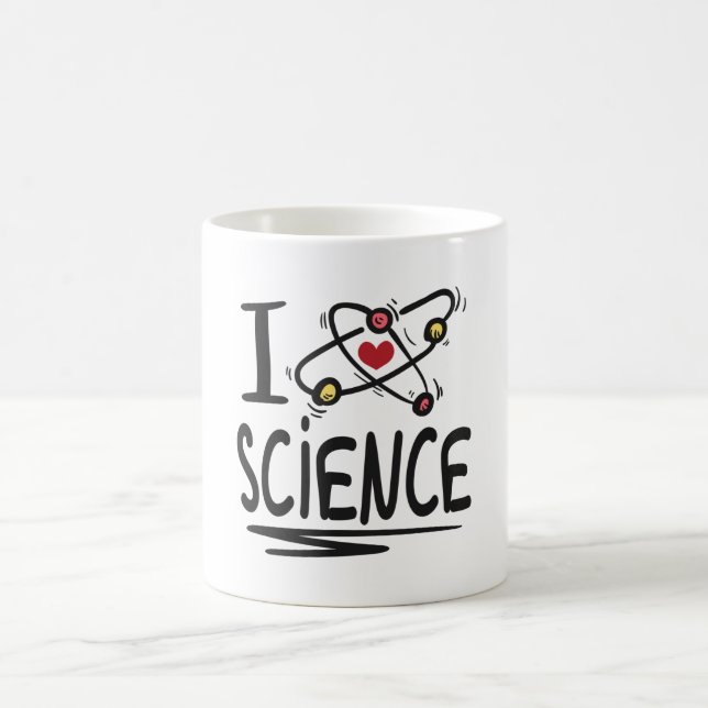 I love Science Coffee Mug (Center)