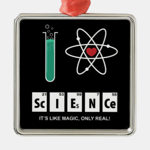 I Love Science - Ornament