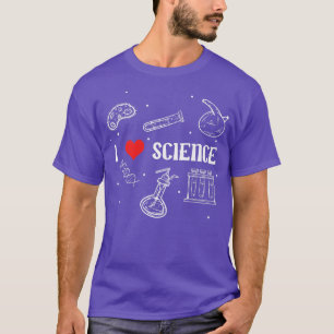 I Love Science Premium  T-Shirt