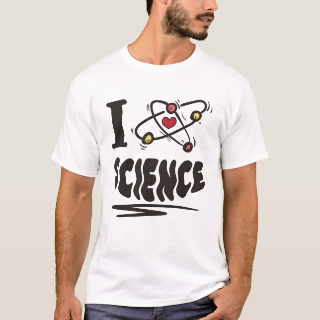 I love Science T-Shirt (Front)