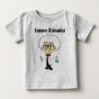 I Love Science with Scientist Baby T-Shirt