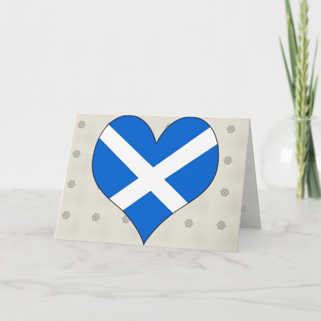 I Love Scotland Card (Front)