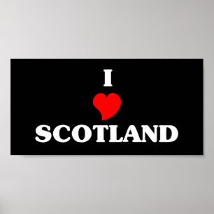 I Love Scotland Poster