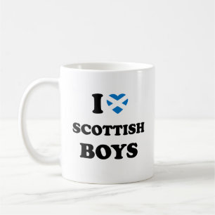I Love Scottish Boys Coffee Mug