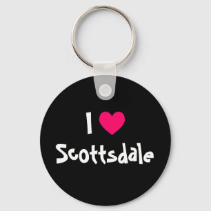 I Love Scottsdale Key Ring