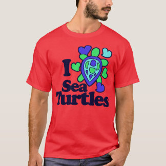 I love sea turtles T-Shirt