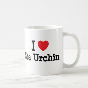 I love Sea Urchin heart T-Shirt Coffee Mug