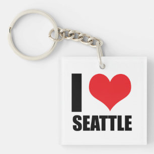 I love Seattle Key Ring