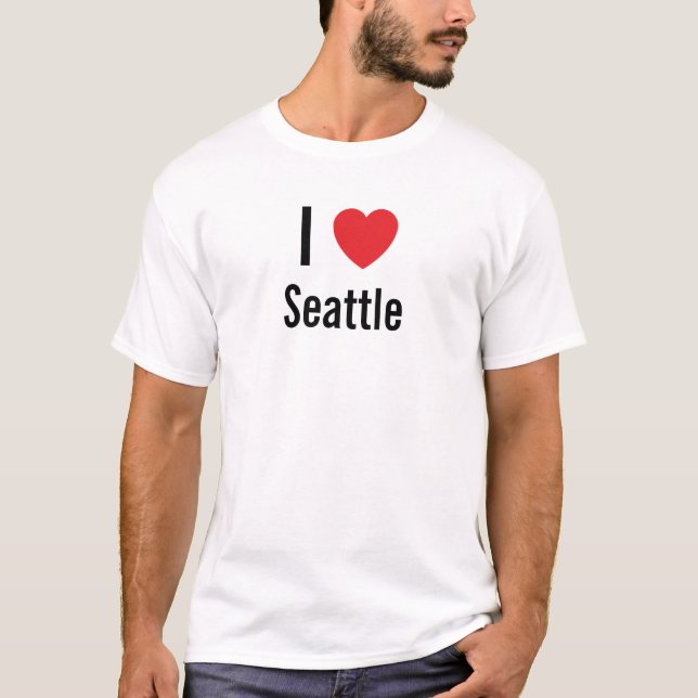 I love Seattle T-Shirt (Front)
