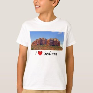 I Love Sedona Kid's Light Shirt