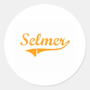 I Love Selmer Tennessee Classic Round Sticker