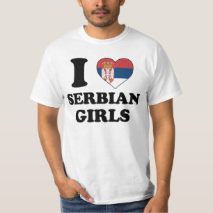 I love Serbian Girls T-Shirt