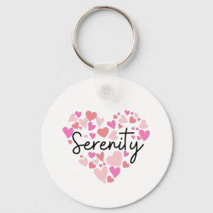 I love Serenity Key Ring