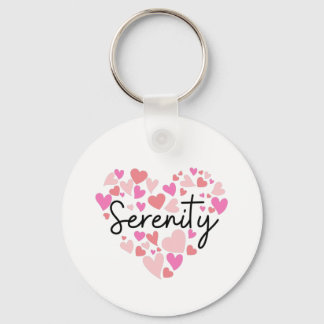 I love Serenity Key Ring
