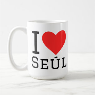 I love Seúl  Coffee Mug