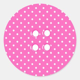 I Love Sewing - SRF Classic Round Sticker