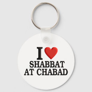 I love Shabbat at Chabad Key Ring