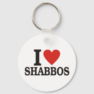 I love Shabbos Key Ring