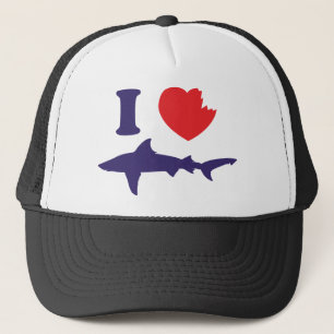 I Love Sharks Trucker Hat