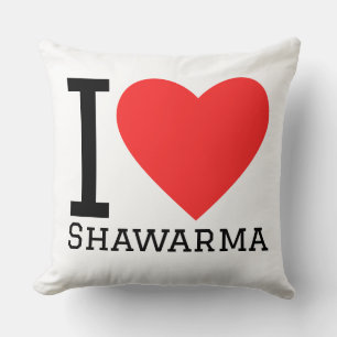 I love shawarma cushion