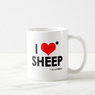 I Love * Sheep Coffee Mug
