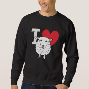 I Love Sheep Sweatshirt