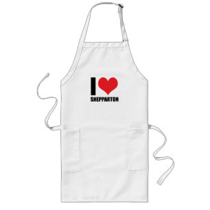 I love Shepparton Long Apron