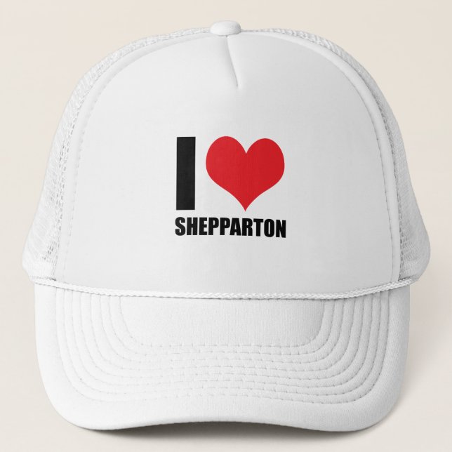 I love Shepparton Trucker Hat (Front)