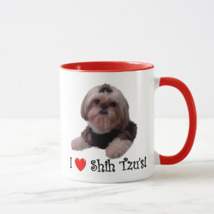 I Love Shih Tzu Mug