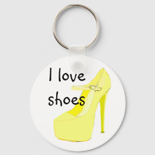 I Love Shoes Key Ring