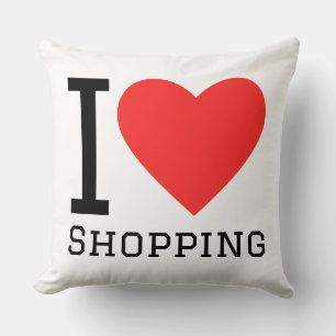 I love shopping cushion