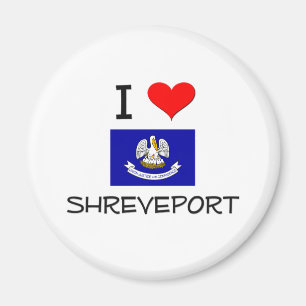 I Love SHREVEPORT Louisiana Magnet