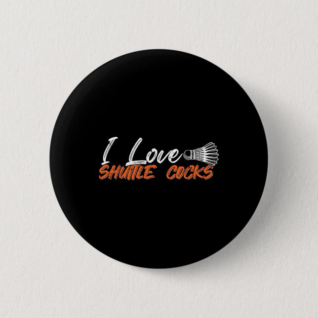 I Love Shuttle S 1  6 Cm Round Badge (Front)