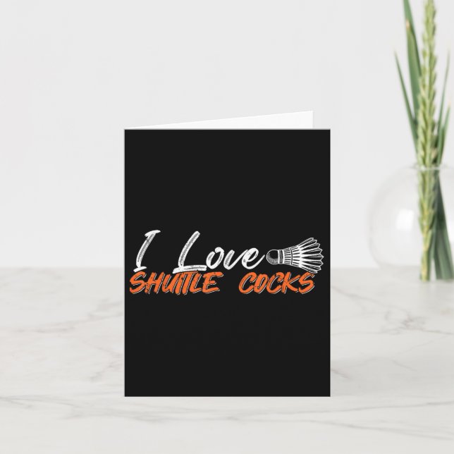 I Love Shuttle S  Card (Front)