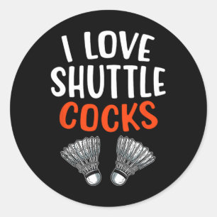 I Love Shuttle S Classic Round Sticker